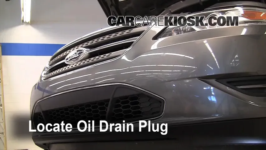 2011 Ford Taurus SEL 3.5L V6 Oil Change Oil and Oil Filter